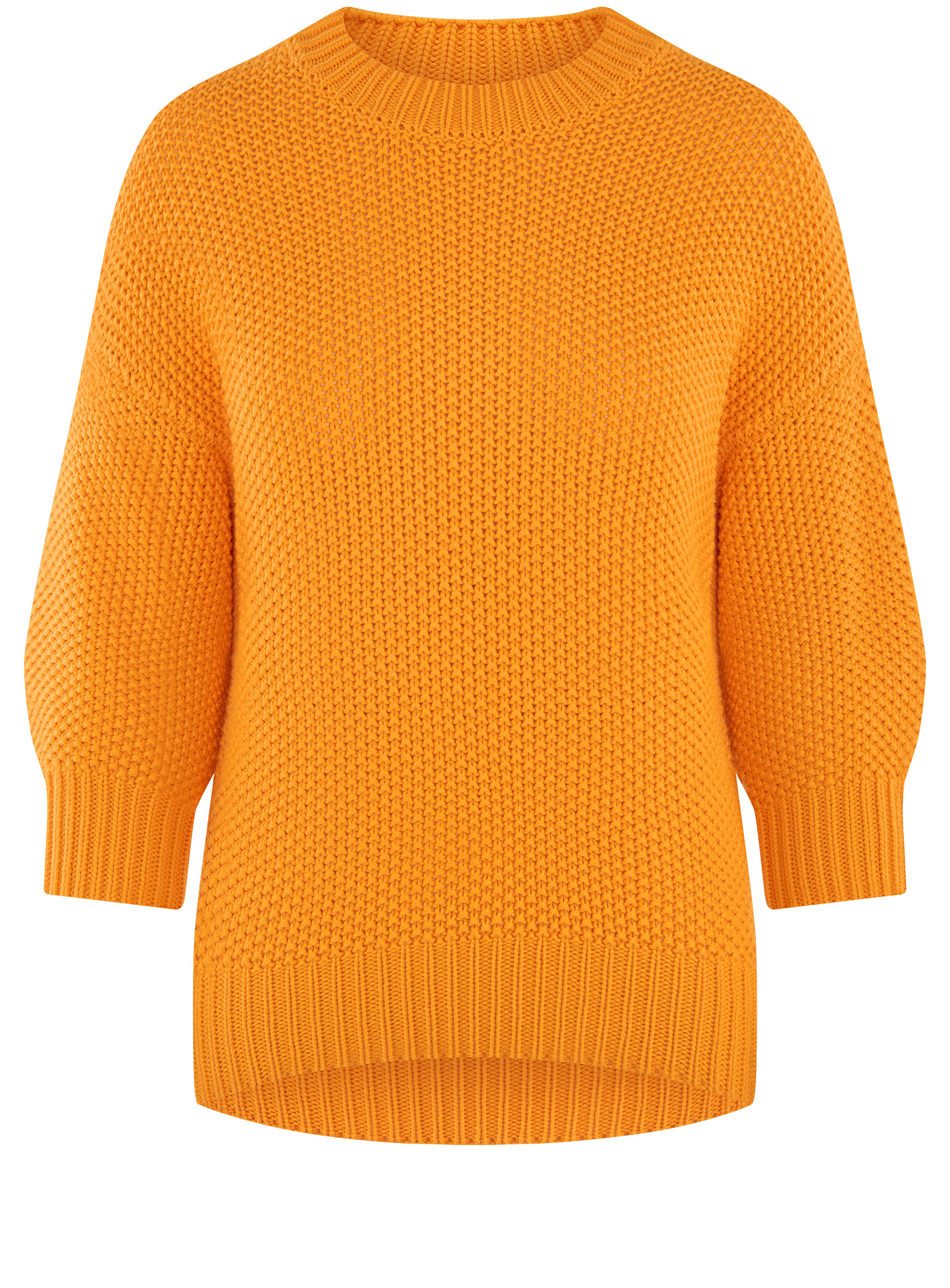 orange oversized sweater