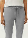 Брюки трикотажные спортивные oodji для Женщины (серый) Брюки трикотажные спортивные oodji для Женщины (серый), 16700030-5B/46173/2000M