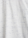Футболка хлопковая с принтом oodji для Мужчины (белый), 5L641011I-43/47885N/1210M