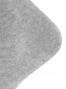 Комплект носков (6 пар) oodji для женщины (серый), 57102466T6/47469/31