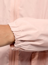 Куртка-ветровка с воротником-стойкой oodji для Женщины (розовый), 20303002-1/33743/4000N