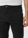 Шорты джинсовые с отворотами oodji для Мужчины (черный), 6L220018M-4/50823/2900W