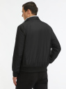 Куртка-бомбер утепленная oodji для Мужчина (черный), 1L524003M/44334N/2900N