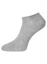 Комплект укороченных носков (6 пар) oodji для женщины (разноцветный), 57102433T6/47469/118