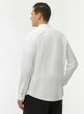 Рубашка приталенная с воротником-стойкой oodji для Мужчины (белый) Рубашка приталенная с воротником-стойкой oodji для Мужчины (белый), 3B140004M/34146N/1000N
