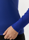 Лонгслив из вискозы oodji для Женщины (синий) Лонгслив из вискозы oodji для Женщины (синий), 14211020-2/49998/7500N