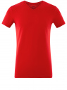 Футболка базовая с V-образным вырезом oodji для мужчины (красный), 5B612002M/46737N/4500N