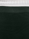 Юбка вязаная в рубчик базовая oodji для женщины (зеленый), 73612019-2B/38045/6900N