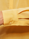 Блузка базовая из вискозы oodji для женщины (желтый), 21412129-1/24681/5200N