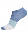 Комплект укороченных носков (3 пары) oodji для мужчины (разноцветный), 7B211000T3/47469/1