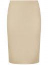 Юбка-карандаш из искусственной замши oodji для Женщины (бежевый) Юбка-карандаш из искусственной замши oodji для Женщины (бежевый), 18H01017/47301/2001N