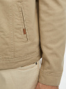 Куртка джинсовая на пуговицах oodji для Мужчины (бежевый), 6L300011M/35771/3300W