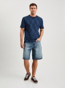 Шорты джинсовые широкие oodji для Мужчины (синий), 6L220027M/53049/7500W