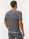 Поло вязаное oodji для Мужчины (серый) Поло вязаное oodji для Мужчины (серый), 4L512033M-1/51234/2379M