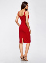 Платье-майка (комплект из 2 штук) oodji для Женщины (красный), 14015007T2/47420/4500N