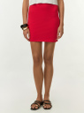 Юбка трикотажная базовая oodji для Женщины (красный) Юбка трикотажная базовая oodji для Женщины (красный), 14101001B/46159/4500N
