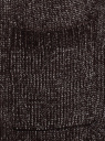 Кардиган без застежки с накладными карманами oodji для женщины (коричневый), 63203131/48518/3912M