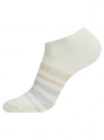 Комплект укороченных носков (3 пары) oodji для Мужчина (разноцветный), 7B211000T3/47469/3