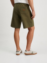 Шорты хлопковые на завязках oodji для Мужчины (зеленый), 5L270027I/52450/6600N