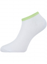Комплект из трех пар укороченных носков oodji для женщины (разноцветный), 57102433T3/47469/19S2B