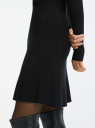 Платье вязаное oodji для Женщины (черный), 63912238/45641/2900N