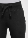 Комплект трикотажных брюк (2 пары) oodji для женщины (черный), 16700030-15T2/46173/2900N