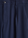 Брюки классические из вискозы oodji для Мужчины (синий), 2L100111M/52476/7900N