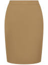 Юбка базовая прямая oodji для Женщины (бежевый) Юбка базовая прямая oodji для Женщины (бежевый), 21611105-5B/18600/3502N