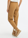 Брюки трикотажные спортивные oodji для Женщины (бежевый) Брюки трикотажные спортивные oodji для Женщины (бежевый), 16700064/50329/3300M