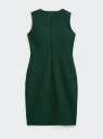 Платье облегающего силуэта с потайной молнией oodji для Женщины (зеленый) Платье облегающего силуэта с потайной молнией oodji для Женщины (зеленый), 12C02007B/42250/6901N
