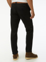 Брюки хлопковые зауженные oodji для Мужчины (черный) Брюки хлопковые зауженные oodji для Мужчины (черный), 2B150149M-1/39622N/2900N