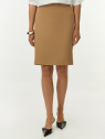Юбка базовая прямая oodji для Женщины (бежевый) Юбка базовая прямая oodji для Женщины (бежевый), 21611105-5B/18600/3502N