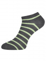 Комплект укороченных носков (6 пар) oodji для женщины (разноцветный), 57102433T6/47469/19S8S