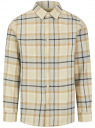 Рубашка фланелевая с длинным рукавом oodji для мужчины (серый), 3L330006M/50704N/2333C