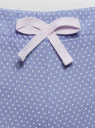 Пижама хлопковая с принтом oodji для женщины (белый), 56002217-3/46158/1075P