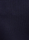 Легинсы базовые трикотажные oodji для женщины (синий), 18700046-2B/47618/7900N