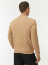 Свитер базовый из хлопка oodji для Мужчины (бежевый) Свитер базовый из хлопка oodji для Мужчины (бежевый), 4B312003M/39796N/3300N