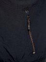 Куртка с капюшоном и завязками oodji для Мужчины (синий), 1L512014M/25276N/7900N