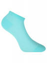 Комплект укороченных носков (3 пары) oodji для Женщины (синий), 57102604T3/48022/7