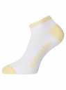 Комплект укороченных носков (6 пар) oodji для женщины (разноцветный), 57102605T6/48022/12