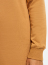 Платье в спортивном стиле базовое oodji для Женщины (коричневый), 14001199B/46919/3100N