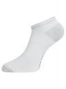 Комплект укороченных носков (6 пар) oodji для женщины (белый), 57102610T6/47469/1