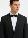 Пиджак классический приталенного силуэта oodji для мужчины (черный), 2B420040M-1/18600/2900B