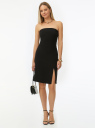 Платье-бандо со съемными бретелями oodji для Женщины (черный) Платье-бандо со съемными бретелями oodji для Женщины (черный), 12C22001/51847/2900N