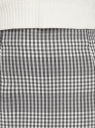 Юбка прямая с завышенной талией oodji для Женщины (серый), 21601295-10/50163/2312C