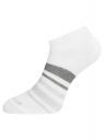 Комплект укороченных носков (3 пары) oodji для женщины (разноцветный), 57102433T3/47469/179