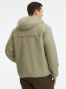 Куртка утепленная с капюшоном oodji для Мужчины (зеленый), 1L512022M/44334N/6603N