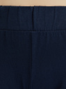 Легинсы базовые трикотажные oodji для Женщины (синий), 18700046-2B/47618/7900N