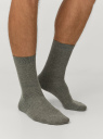 Комплект высоких носков (10 пар) oodji для Мужчины (серый) Комплект высоких носков (10 пар) oodji для Мужчины (серый), 7B203001T10/47469/2500M