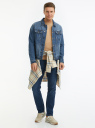 Куртка джинсовая с нагрудными карманами oodji для мужчины (синий), 6L300007M-3/50815/7500W